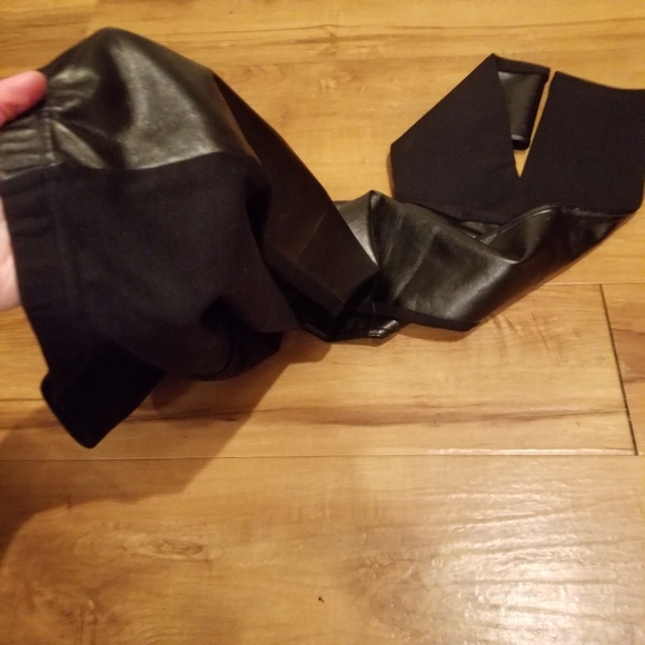 Jessica Simpson - Faux Leather Leggings Wmns szSm - Picture 4 of 7